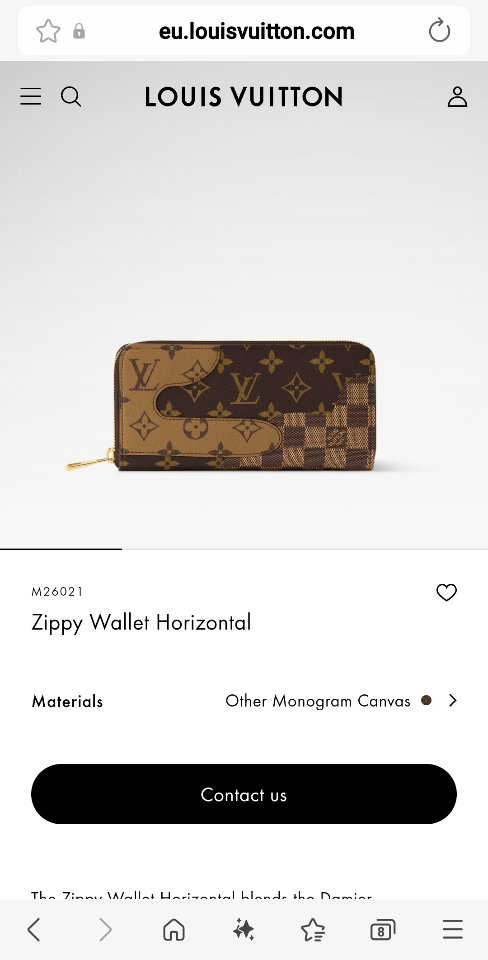 Louis Vuitton M26021
Zippy Wallet Horizontal-duoc-ban-tai-Hvip Bags and Accessories
