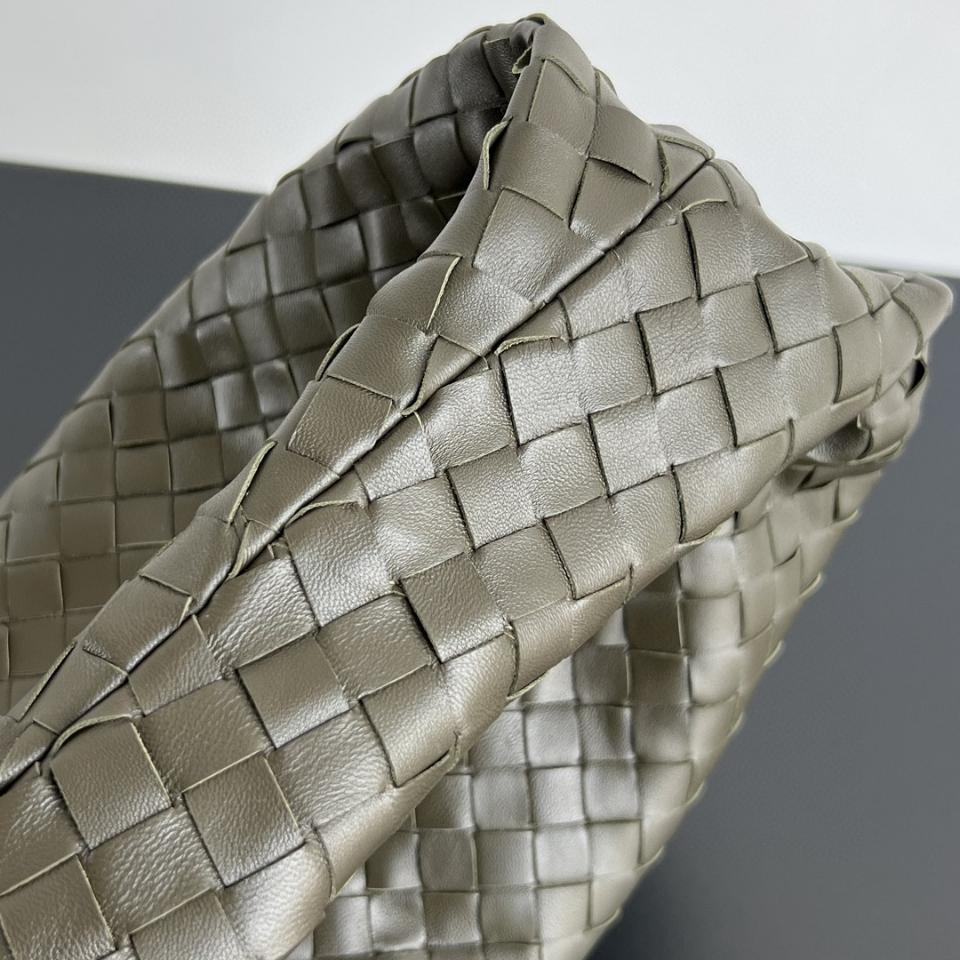 Bottega Veneta Jodie dark khaki  600261 48x40x16cm-duoc-ban-tai-Hvip Bags and Accessories