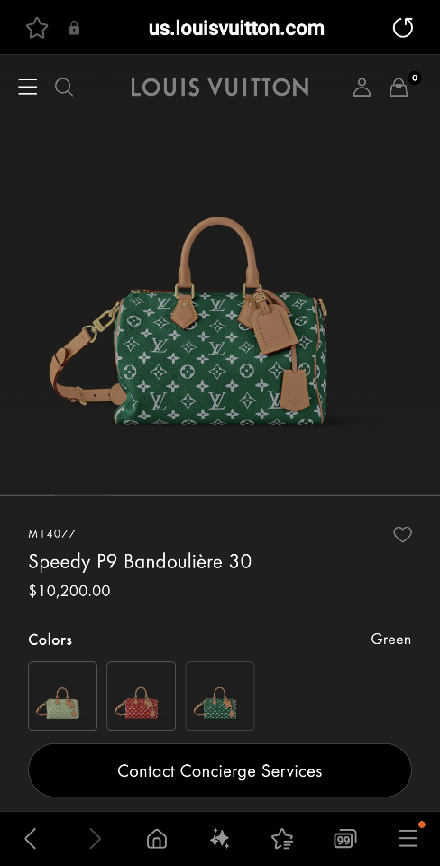 Louis Vuitton M14077
Speedy P9 Bandoulière 30 30 x 17x21cm -duoc-ban-tai-Hvip Bags and Accessories