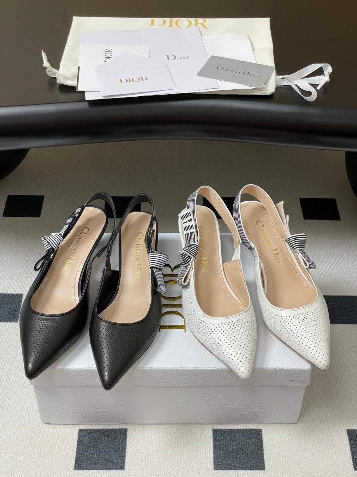 Dior Dior Toujours Slingback Pump
White Perforated Supple Lambskin KCV370CEL_S10W 50mm (2)-duoc-ban-tai-Hvip Shoes and Clothes
