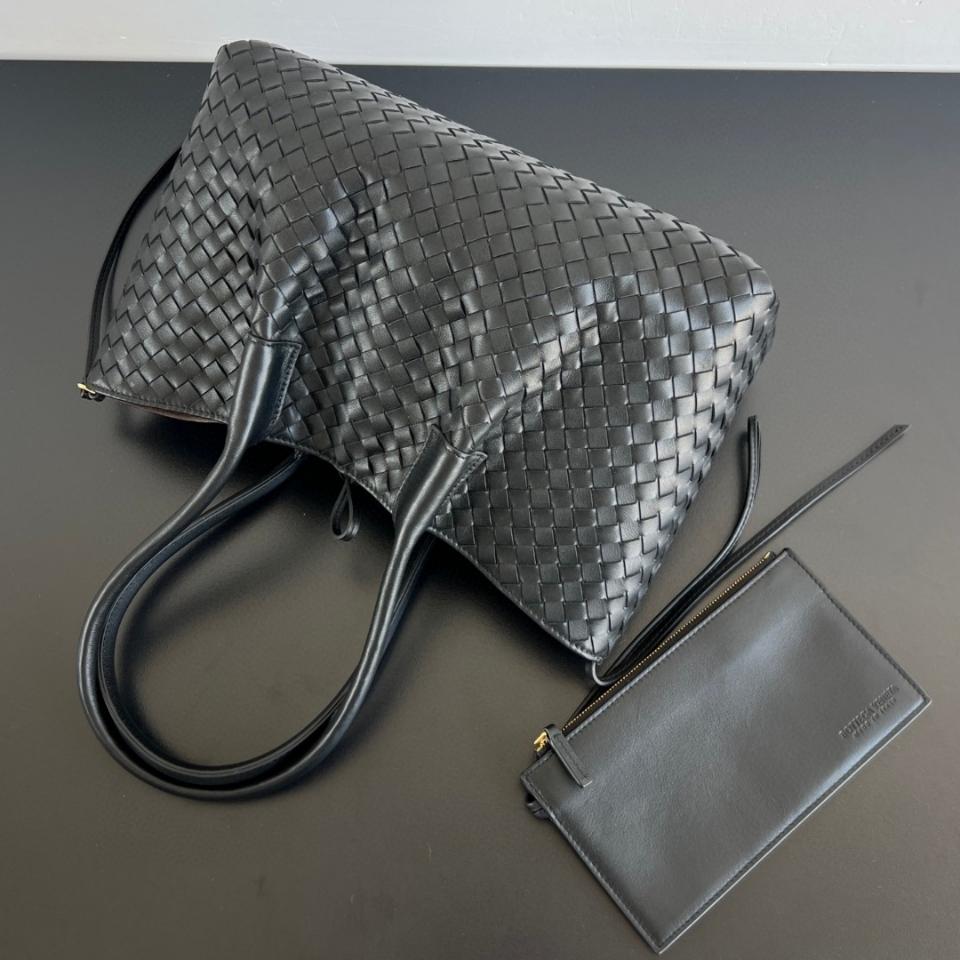 Bottega Veneta Pinacoteca black/fondant 854371 34*20*14cm-duoc-ban-tai-Hvip Bags and Accessories