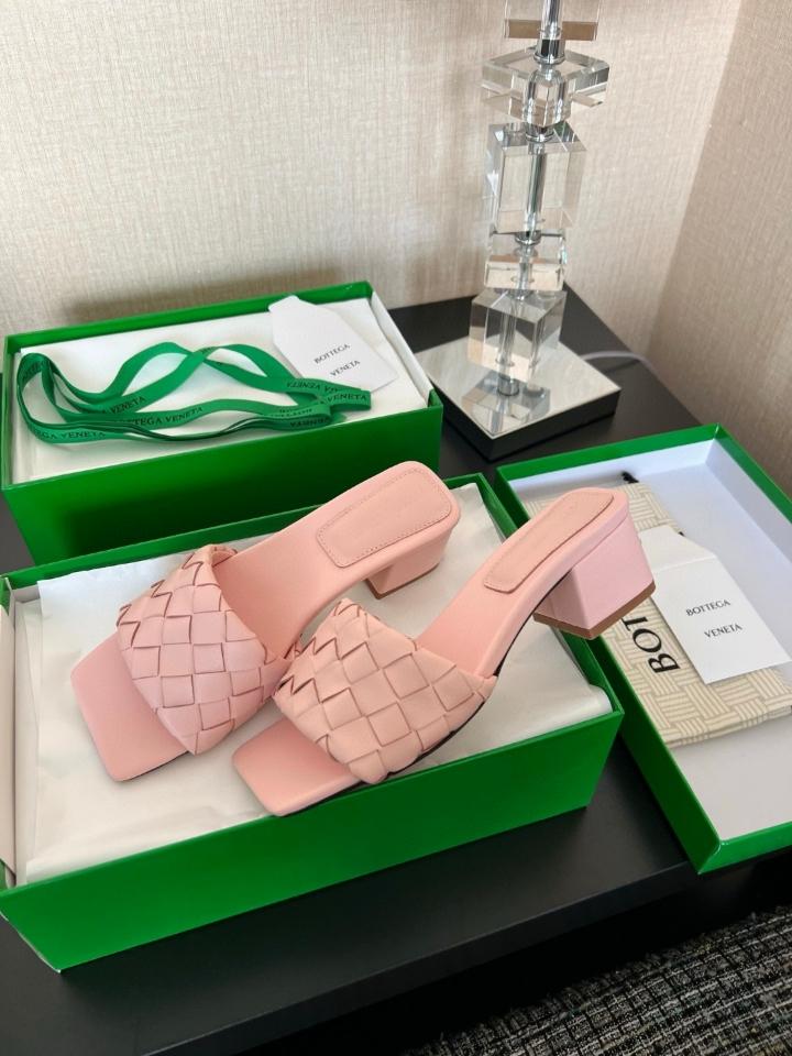 Bottega Veneta Parco Mule pink-duoc-ban-tai-Hvip Shoes and Clothes