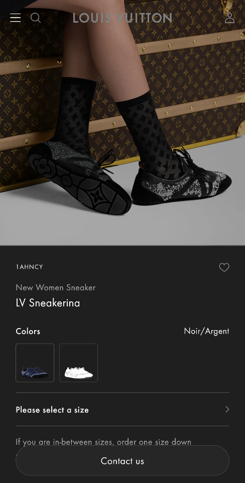 Louis Vuitton 1AHNCY
New Women Sneaker
LV Sneakerina (n1)-duoc-ban-tai-Hvip Shoes and Clothes