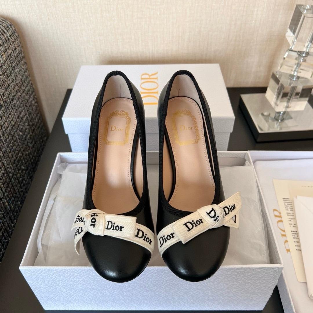 Dior J'Adior Pump in Leather 90mm-duoc-ban-tai-Hvip Shoes and Clothes