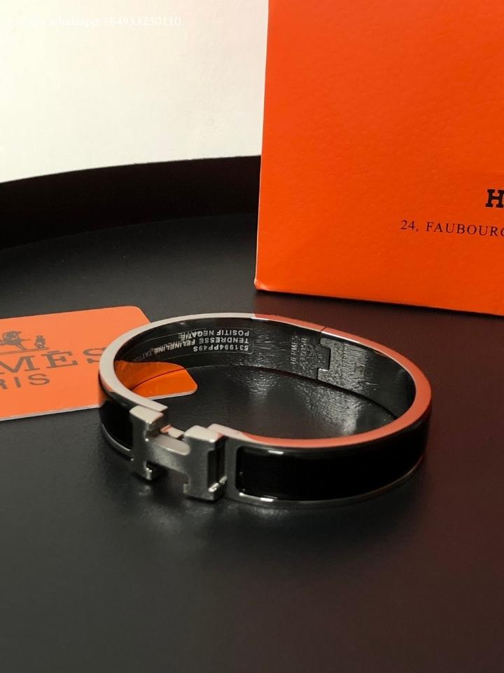 HERMÈS Clic H bracelet H700001F Noir PHW -duoc-ban-tai-Hvip Bags and Accessories