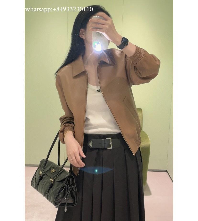 Prada Medium should bag in black calfskin 1BD376 31x15x12cm-duoc-ban-tai-Hvip Bags and Accessories