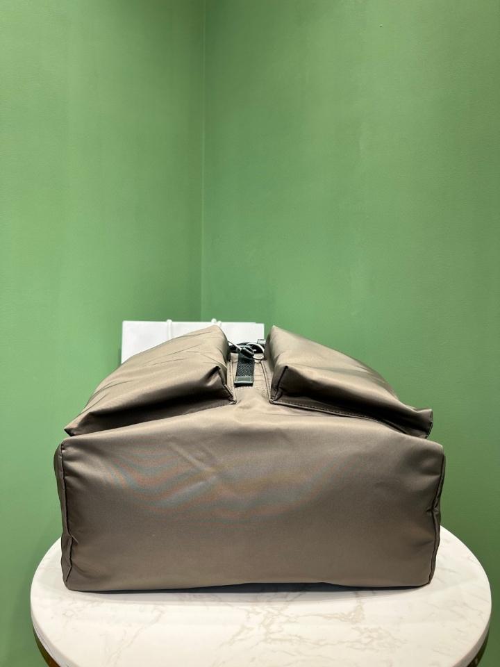 Prada Re-Nylon backpack grey 2VZ108 30x38x17cm-duoc-ban-tai-Hvip Bags and Accessories