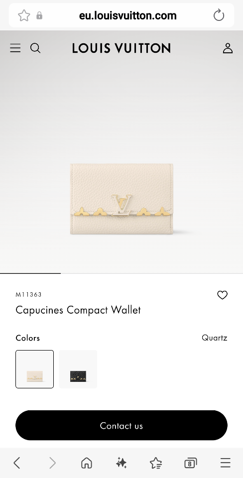 Louis Vuitton M11363
Capucines Compact Wallet.-duoc-ban-tai-Hvip Bags and Accessories