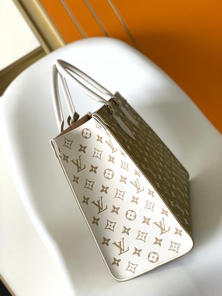 Louis Vuitton M46060 on the go MM 35 x 27 x 14cm-duoc-ban-tai-Hvip Bags and Accessories