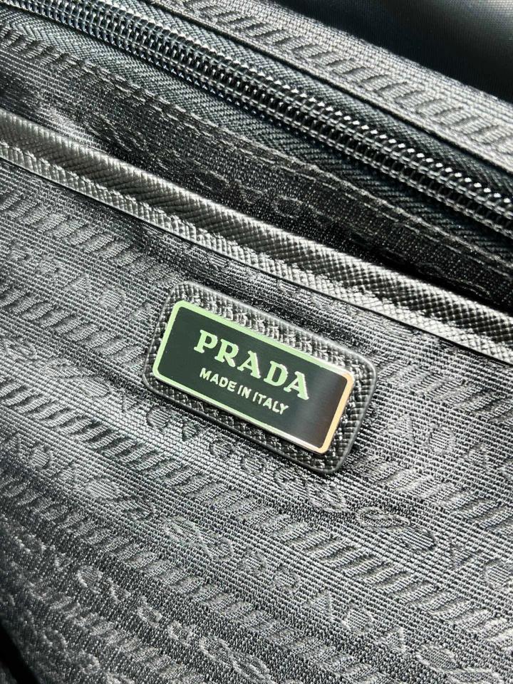 Prada Re-Nylon backpack Mercury Gray 2VZ110 34x39x15cm-duoc-ban-tai-Hvip Bags and Accessories