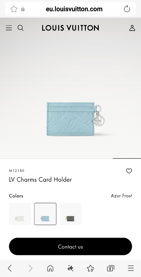 Louis Vuitton M12180
LV Charms Card Holder-duoc-ban-tai-Hvip Bags and Accessories