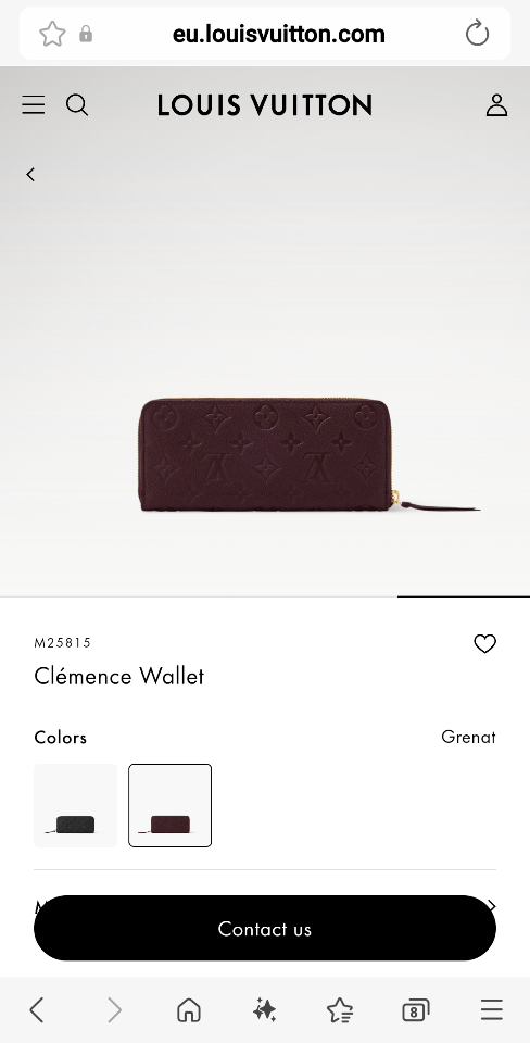 Louis Vuitton M25815
Clémence Wallet-duoc-ban-tai-Hvip Bags and Accessories