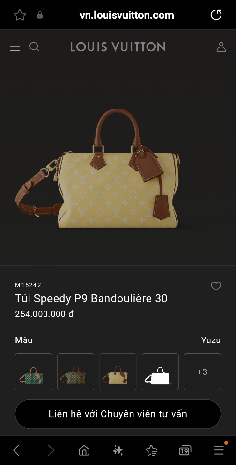 Louis Vuitton M15242
Túi Speedy P9 Bandoulière 30 22.5 x 18 x 32cm (1)-duoc-ban-tai-Hvip Bags and Accessories