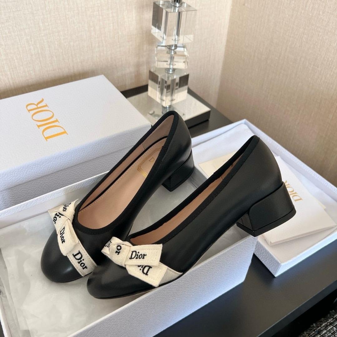 Dior J'Adior Ballet Pump in leather -duoc-ban-tai-Hvip Shoes and Clothes