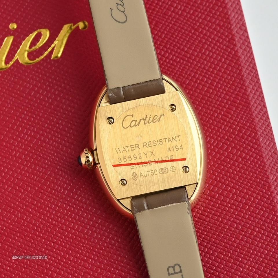 Cartier BAIGNOIRE WATCH Small model, quartz movement, yellow gold WGBA0007 -duoc-ban-tai-Hvip Bags and Accessories