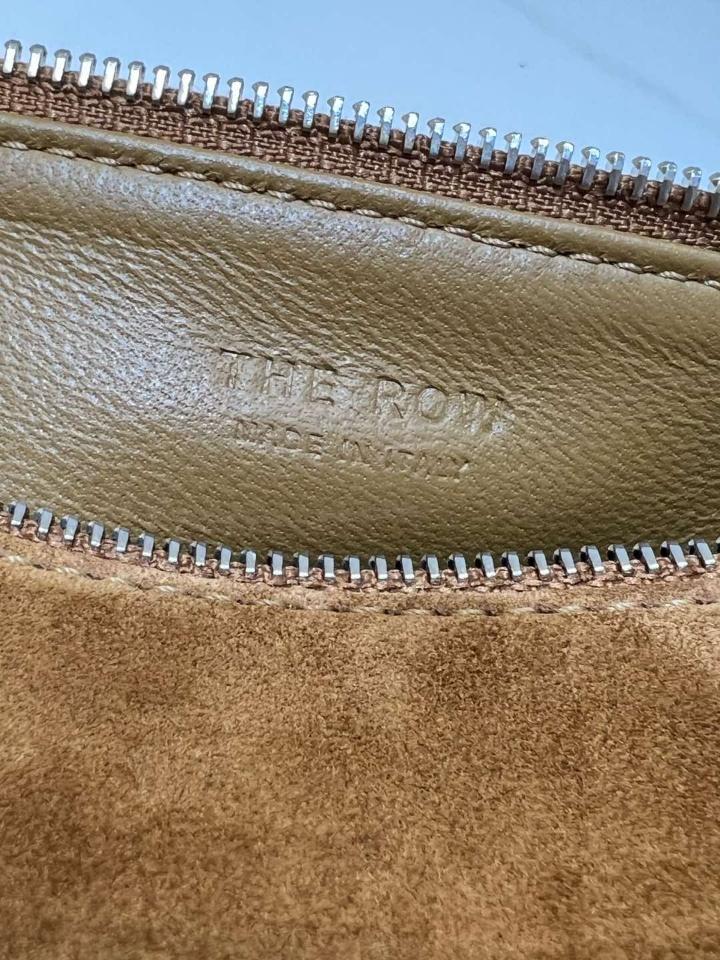 The Row 90's Bag in Nubuck beige 19.5x10x8cm-duoc-ban-tai-Hvip Bags and Accessories