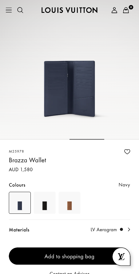 Louis Vuitton M25978
Brazza Wallet-duoc-ban-tai-Hvip Bags and Accessories