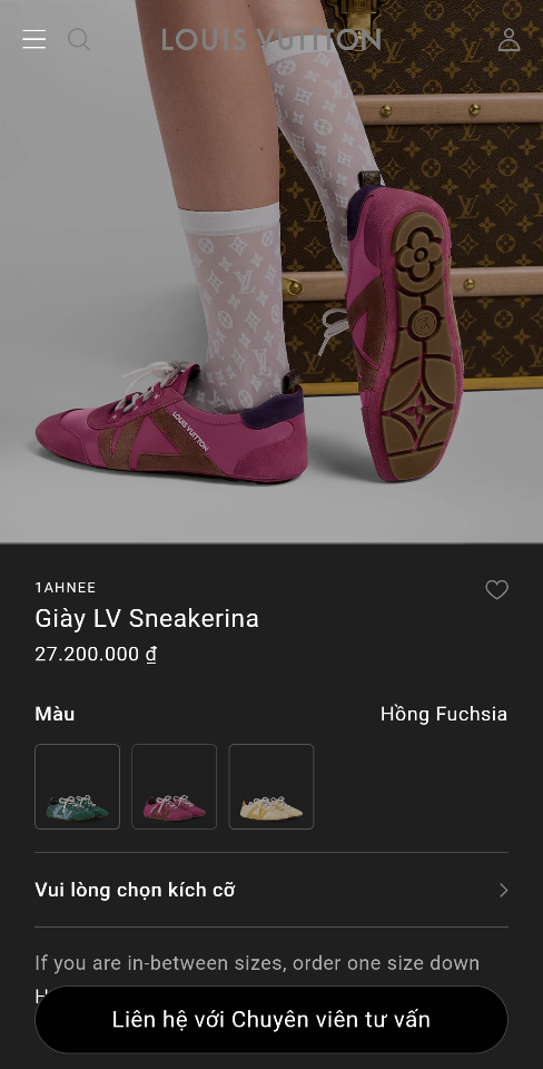 Louis Vuitton 1AHNEE
Giày LV Sneakerina (N1)-duoc-ban-tai-Hvip Shoes and Clothes