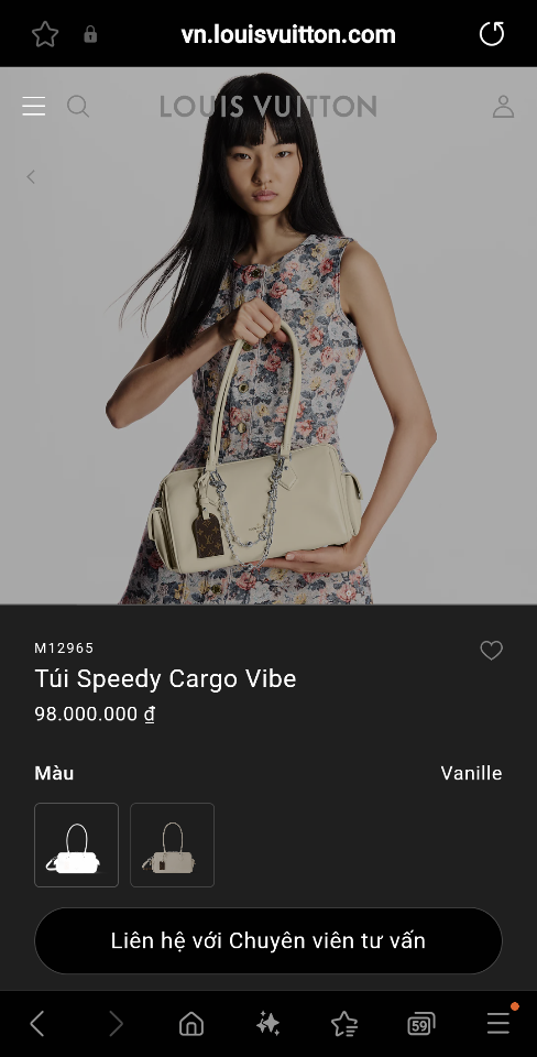 Louis Vuitton M12965
Túi Speedy Cargo Vibe 17 x 12 x 28cm-duoc-ban-tai-Hvip Bags and Accessories