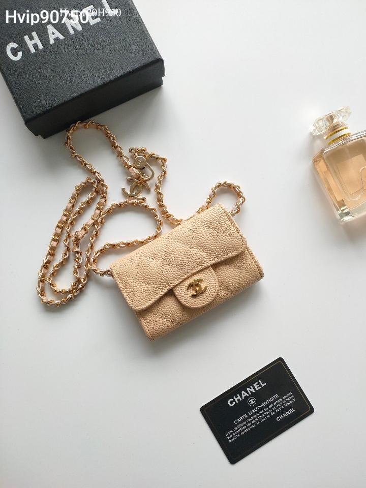 Chanel Pochette Wallet/Coin Case  Caviar Skin A8937. -duoc-ban-tai-Hvip Bags and Accessories