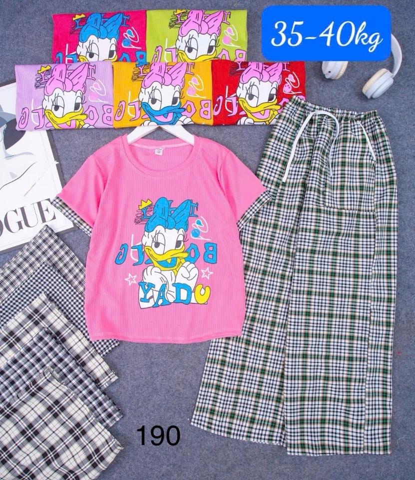 Bộ dài tn quần caro 70k-duoc-ban-tai-Muội Muội shop