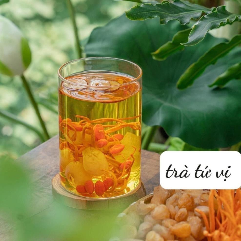 Trà Đông Trùng Táo Đỏ Kỷ Tử tứ vị-duoc-ban-tai-K&N Family