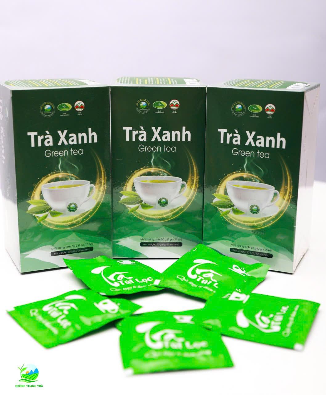 Trà Xanh Núi Hồng - Trà túi lọc (2g x 25 gói)-duoc-ban-tai-K&N Family