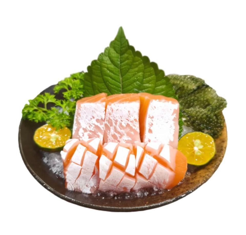 (Sashimi) salmon belly - bụng cá hồi 6pcs -duoc-ban-tai-FURINSUSHI- hệ thống CITY SUSHI ĐÀ LẠT