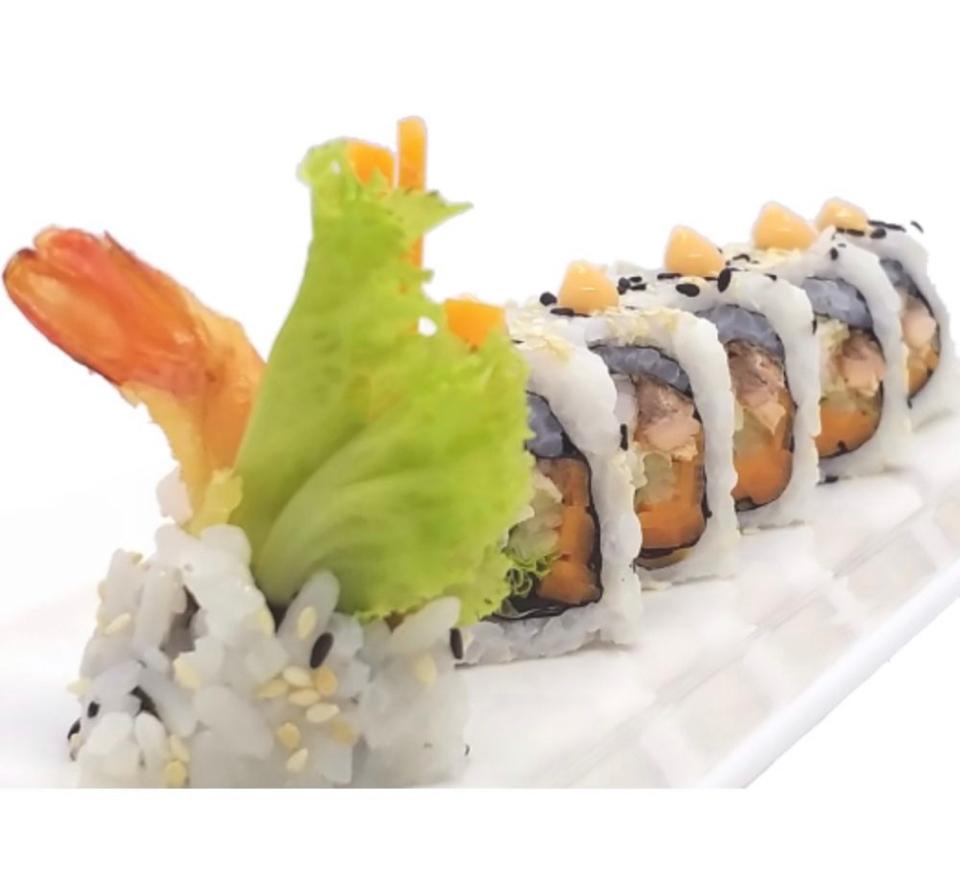 Sushi Tôm lăn mè -duoc-ban-tai-FURINSUSHI- hệ thống CITY SUSHI ĐÀ LẠT