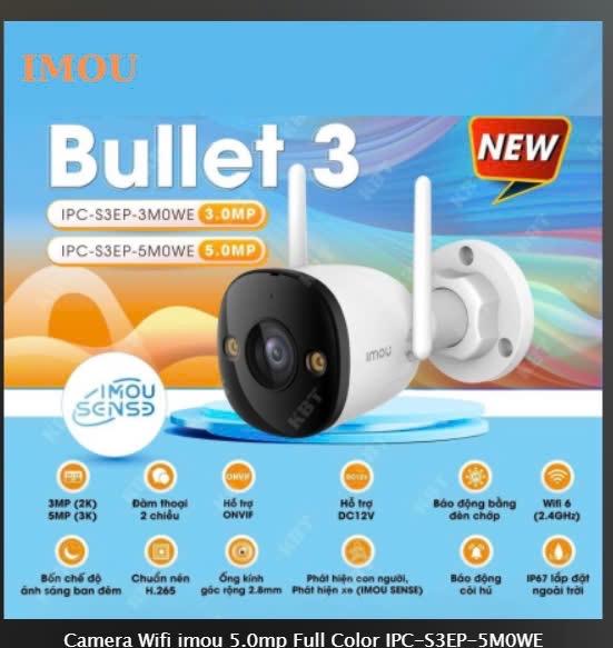 Camera Wifi imou 5.0mp Tặng thẻ nhớ 64gb Full Color IPC-S3EP-5M0WE-duoc-ban-tai-Nguyễn Linh Computer