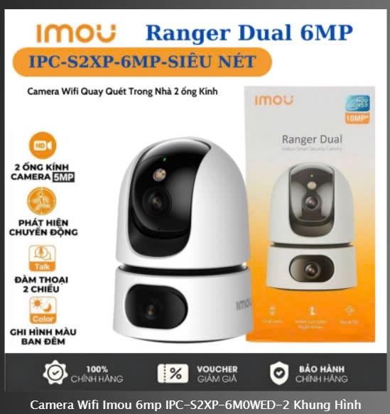 Camera wifi trong nhà quay quét 3MP IMOU IPC-A32EP-L IMOU IPC-A32EP-L là mẫu camera imou wifi trong nhà quay quét 3MP chính hãng, giá rẻ. Với cảm biến CMOS kích thước 1/2.8″ và tốc độ khung hình 25/30fps ở độ phân giải 3.0MP (2304×1296), camera này c-duoc-ban-tai-Camera Đèn Năng lượng Nguyễn Linh