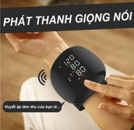 Máy Đo Huyết Áp Cổ Tay Cảm Ứng Giọng Nói-duoc-ban-tai-Camera Đèn Năng lượng Nguyễn Linh