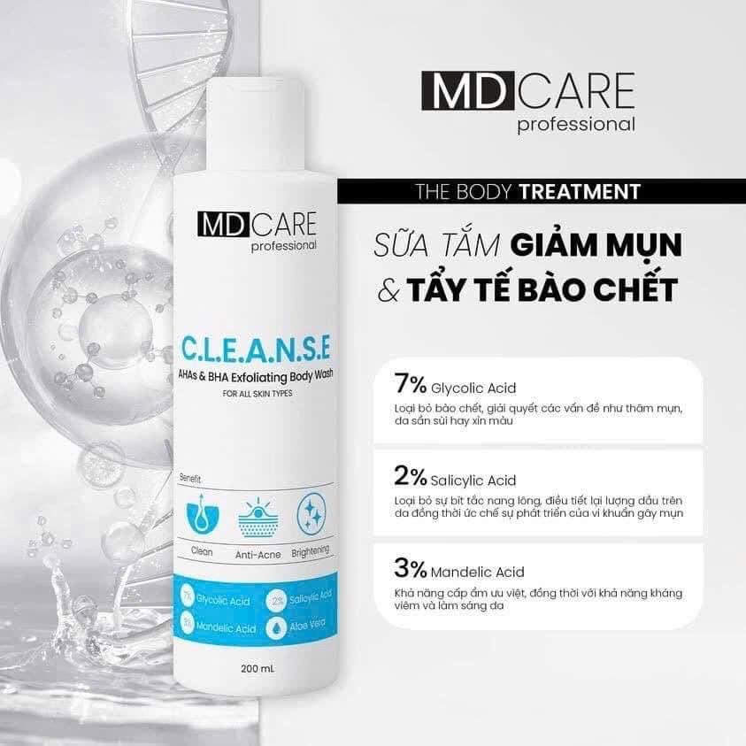 Sữa tắm C.L.E.A.N.S.E dành cho các vần đề Da-duoc-ban-tai-Bờ Tờ Tờ