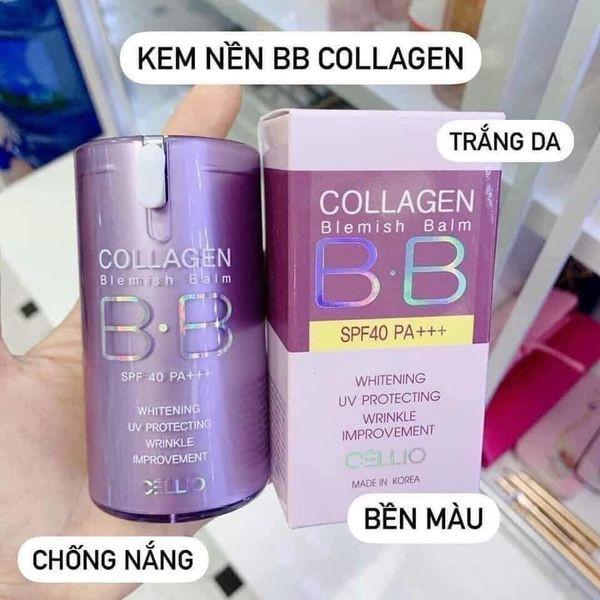 🥰🥰Kem nền BB tím THE FACE SHOP - 40g 🥰🥰
🤩🤩🤩 Chị em hỏi mãi đây ạ, có em này thì tiện thôi rồi, lại còn dễ sử dụng nữa chứ 🤩🤩

✅Công dụng :

+ 👉🏻BB Cream "3 trong 1” (Chống nhăn, làm trắng da, bảo vệ da khỏi ánh nắng mặt trời) với độ che phủ hoàn hảo

+ 👉🏻BB Cream dùng được cho mọi loại da (Các thành phần đặc biệt cho phép trẻ hoá làn da): chủ động giải quyết những vấn đề về da như da mất độ săn chắc, da khô, kết cấu da không đồng đều và da xỉn màu.

+ 👉🏻BB cream FACE it Power Perfection BB Cream SPF37 PA++ đã được thử nghiệm lâm sàng về:

+ 👉🏻Kiểm tra độ săn chắc da
+ 👉🏻Khả năng giữa ẩm cho da
+ 👉🏻Khả năng che phủ
+ 👉🏻Thời gian sử dụng dài lâu.

- 💋Sản phẩm được dùng với nhiều công dụng : Kem nền, kem che khuyết điểm, kem chống nắng và kem dưỡng trắng.
- 💋Độ che phủ cao, đặc biệt che được hoàn toàn vết thâm xạm, tàn nhang, đốm nâu hoặc mụn
- 💋Đặc biệt sản phẩm không gây nhờn, bết dính, với khả năng kiềm dầu, cân bằng nước trên da, cho bạn làn da mịn màng trắng sáng nhưng không bị bóng nhờn.
-💋Sản phẩm không gây bì da, gây bít lỗ chân lông  : hotline. 0797254043-duoc-ban-tai-PHƯƠNG LINH Shop