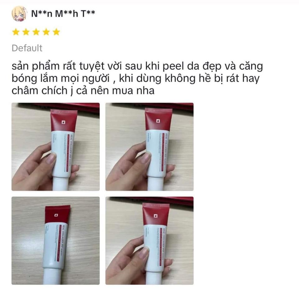 Muốn da đẹp thì cách duy nhất là Peel nha mấy b
💥Tự tin là em #Peel collagen này peel xong da đẹp căng bóng như mới tiêm bottox xong ấy.
👉 -Riêng loại này peel dễ cực kì, 1-2 tiếng Nhìn da đã khác bọt rồi.  1 lần peel bằng 3-4 tháng dưỡng da chăm chỉ nha các bà. 
Đẩy colagen vào da ngay lập tức da trở nên căng bóng, giảm nếp nhăn , rãnh cười cực hiệu quả
👇👇 -Không gây bong tróc giống các loại khác dễ Peel .
     ❌ Peel collagen nano Tosowoong Real Collagen Fit Cream Pack ❌
✅CÔNG DỤNG :
 - Collagen thuỷ phân 670.000ppm Giúp làn da mịn màng, trắng da, da khỏe mạnh và căng bóng
- Chiết xuất từ  Vitamin nhóm B : Giàu dinh dưỡng & dưỡng ẩm phục hồi da, giúp da căng bóng, trắng hồng.
- Madecassoside dưỡng ẩm cho da đặc biệt là da nhạy cảm, dịu da.
- glutathione : trắng sáng - đều màu da, chống oxy hoá.
- Tái tạo làn da giúp da trở nên căng bóng - mịn mướt .
Peel da đẹp lên ngay sau peel nhé, nhẹ nhàng, êm dịu tựa đắp mask thôi  không hề đau xót gì đâu nha🩸🩸
Mùa khô hanh này có em này, làn da như được tái sinh sau mỗi lần peel.
Peel collagen, truyền trắng, căng bóng
Giá bán lẻ 320K
Số lượng 1️⃣
☎️ 0797254043-duoc-ban-tai-PHƯƠNG LINH Shop