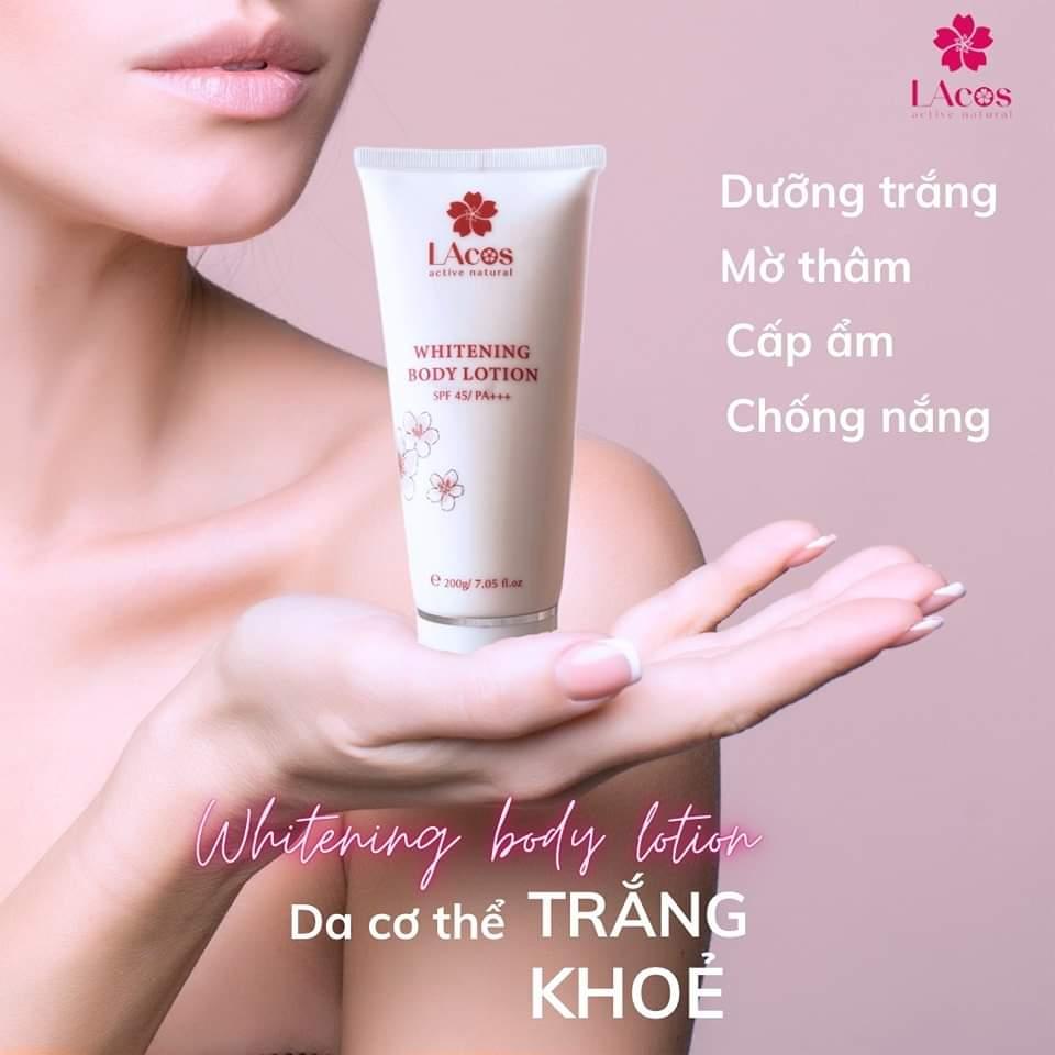 ‼️ ‼️ DA ĐEN CHAI LỲ KHÔNG CÒN LÀ NỖI LO VỚI WHITENING BODY LOTION

🔺 Nếu bạn muốn tìm kem dưỡng da body, bạn sẽ có rất nhiều sự lựa chọn.
🔺 Nhưng khi bạn muốn tìm kem dưỡng body TỐT NHẤT, TRẮNG NHANH NHẤT, AN TOÀN NHẤT thì chỉ có 1 "ứng viên" duy nhất đáp ứng được mọi tiêu chuẩn dưỡng da mà bạn cần - đó chính là WHITENING BODY LOTION từ LAcos.

✅ Cải thiện sắc tố da không đồng đều, giúp bật tone da trắng sáng ngay lần đầu sử dụng. 
✅ Mang lại sự thay đổi cho làn da mỗi ngày: Trắng hơn, mịn hơn, căng bóng hơn, khỏe hơn để da đen chai lỳ chẳng còn là nỗi lo!!!!
✅ Công nghệ nano phân tử siêu thẩm thấu không bết dính hay lộ vân kem.

🔰 Liên hệ ngay để được LAcos tư vấn chi tiết nhé!
_________________
LAcos - Lưu giữ nét đẹp thanh xuân
Giá 270K
Số lượng 1️⃣
☎️ 0797254043-duoc-ban-tai-PHƯƠNG LINH Shop