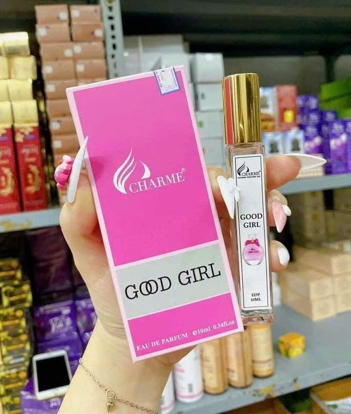 Nước hoa goodchare.  Chai 10 ml.  
Giá. 120K 
Số lượng 1️⃣
☎️ 0797254043-duoc-ban-tai-PHƯƠNG LINH Shop