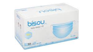 Kt y tế bisou xanh 50 cái ( hộp )-duoc-ban-tai-Bách Hoá Phương Anh