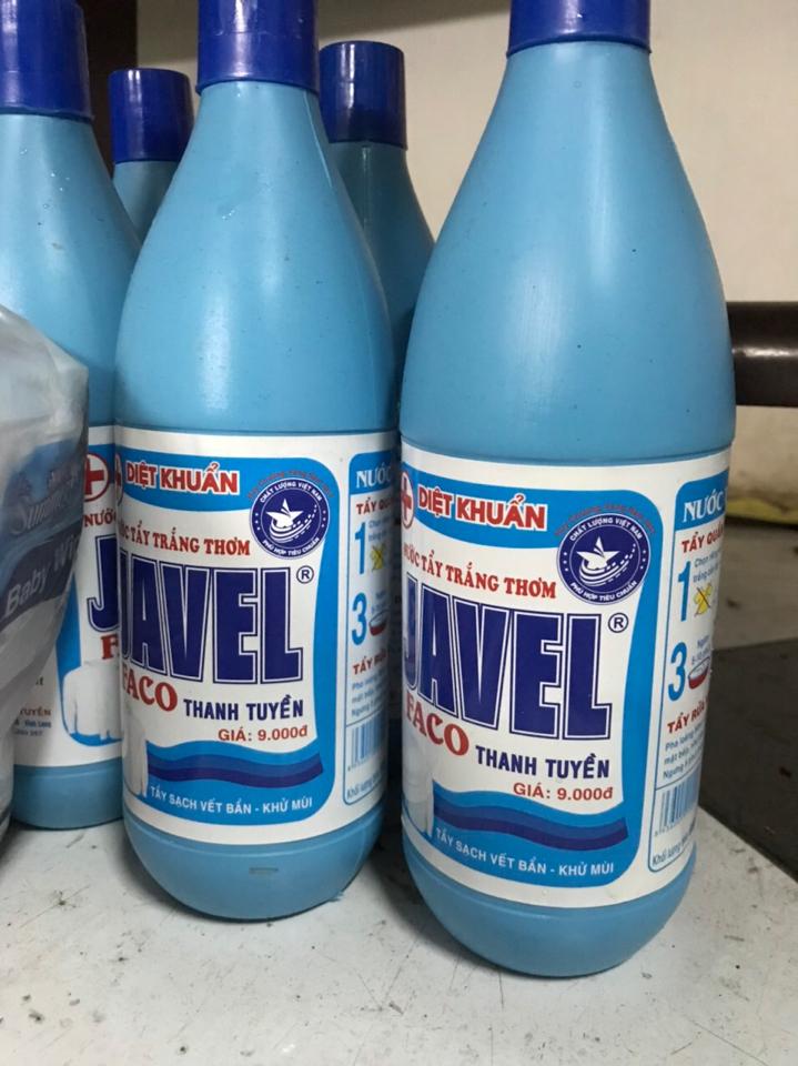 Tẩy javel Thanh Tuyển 1kg ( thùng 12 chai )-duoc-ban-tai-Bách Hoá Phương Anh