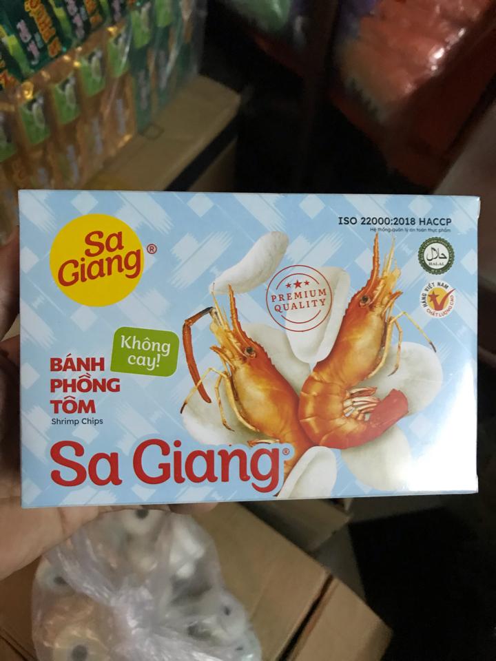 Bánh phồng tôm Sa Giang hộp 200 gr-duoc-ban-tai-Bách Hoá Phương Anh
