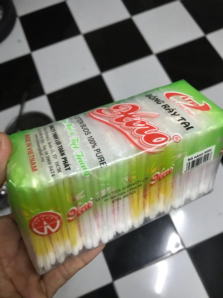 Bông tăm người lớn Hello ( cây 12 gói )-duoc-ban-tai-Bách Hoá Phương Anh