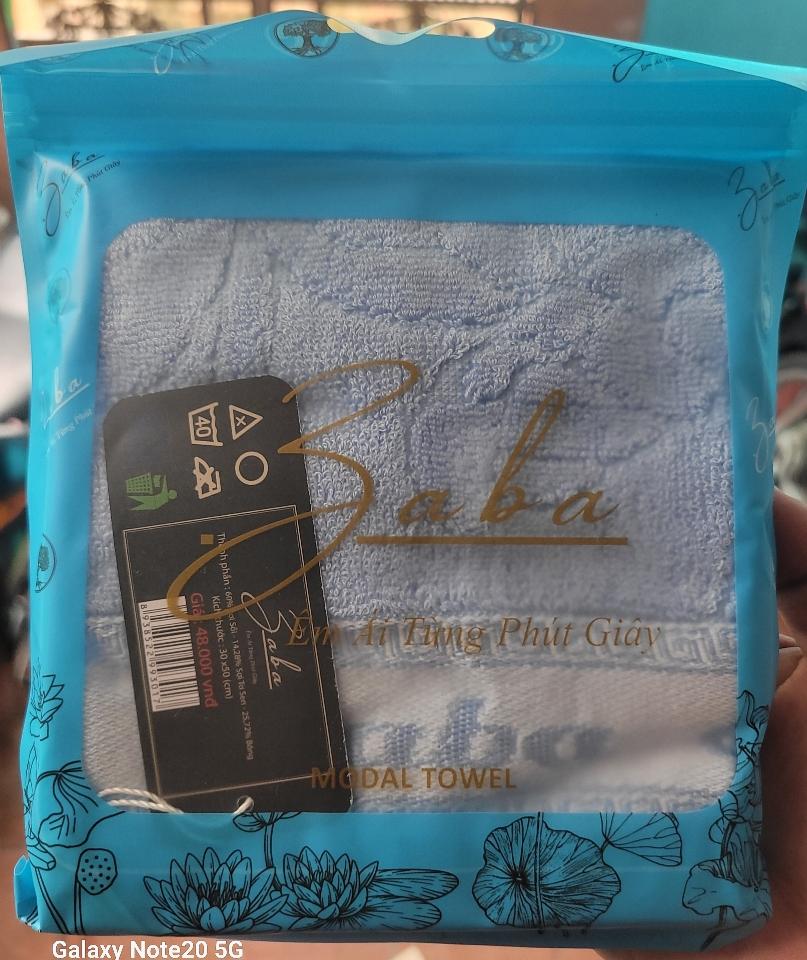 Khăn Mặt Sợi Sồi Baba ( 8938522993017 )-duoc-ban-tai-CÔNG TY TNHH MB ĐÔNG Á ( NPP HOÀNG PHONG )