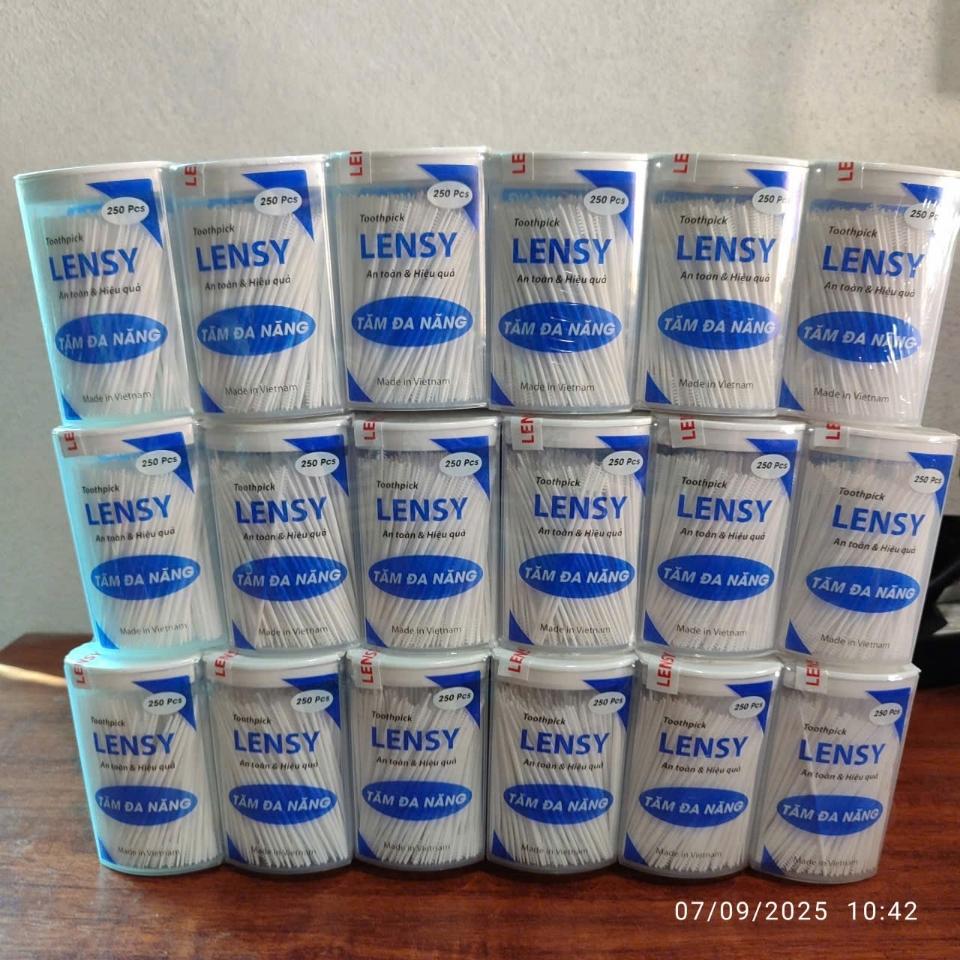 Tăm Nhựa Đa Năng Lensy U200 Que - Code : 700504-duoc-ban-tai-CÔNG TY TNHH MB ĐÔNG Á ( NPP HOÀNG PHONG )