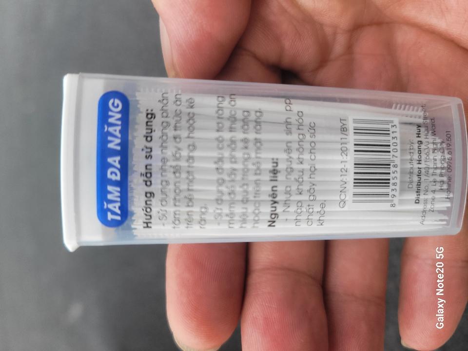 Tăm Nhựa Đa Năng Lensy U100 Que - Code : 700313 -duoc-ban-tai-CÔNG TY TNHH MB ĐÔNG Á ( NPP HOÀNG PHONG )