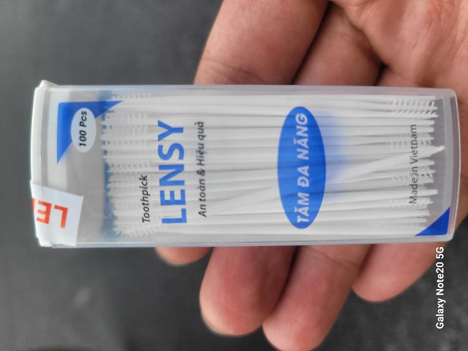 Tăm Nhựa Đa Năng Lensy U100 Que - Code : 700313 -duoc-ban-tai-CÔNG TY TNHH MB ĐÔNG Á ( NPP HOÀNG PHONG )