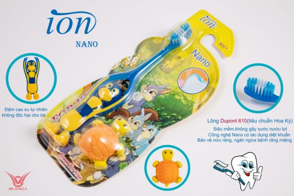 Bàn Chải ion - Rùa 001436-duoc-ban-tai-CÔNG TY TNHH MB ĐÔNG Á ( NPP HOÀNG PHONG )