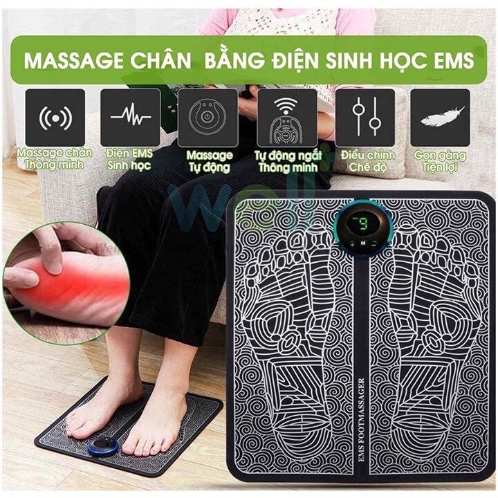 Thảm Massage chân EMS công nghệ Nhật-duoc-ban-tai-ORISTORE- SỨC KHOẺ XANH