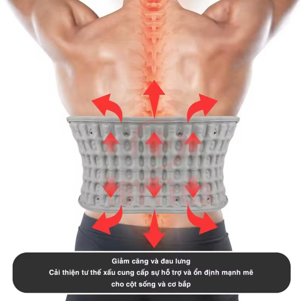Đai Hơi Kéo Giãn Cột Sống [Phiên Bản 2022] Đai Lưng Cột Sống Thoát Vị Đĩa Đệm Cao Cấp Z5 - Hỗ Trợ Xoá Bỏ Cơn Đau Khó Chịu Ở Thắt Lưng, Cột Sống, Giảm Đau Do Thoát Vị Đĩa Đệm, Sử Dụng Linh Hoạt, Phù Hợp Mọi Lứa Tuổi-duoc-ban-tai-ORISTORE- SỨC KHOẺ XANH