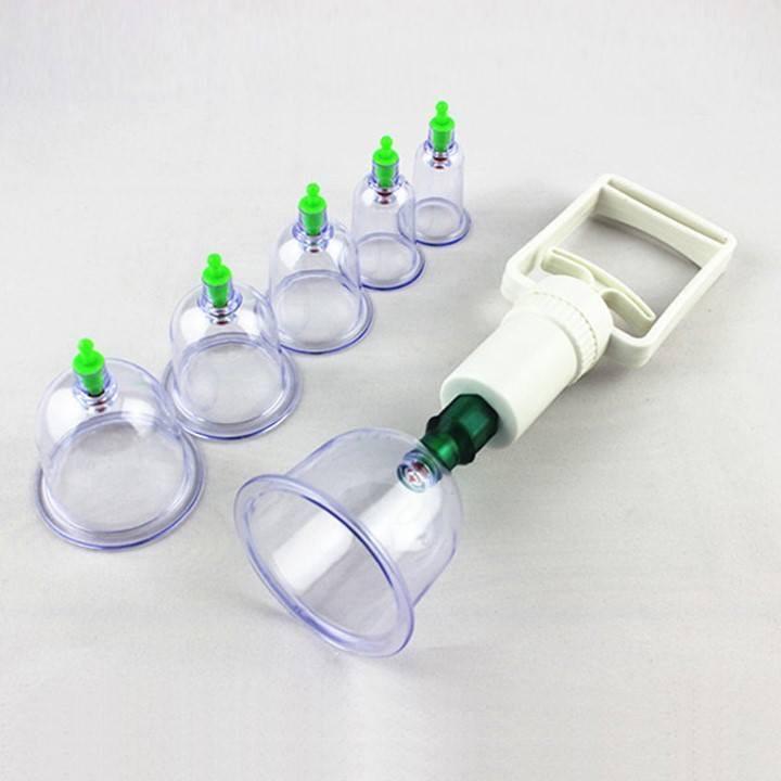 Bộ giác hơi không dùng lửa 12 ly (có dây) tiện lợi cho gia đình và mang theo đi du lịch, Thư giãn, phục hồi sức khỏe-duoc-ban-tai-ORISTORE- SỨC KHOẺ XANH