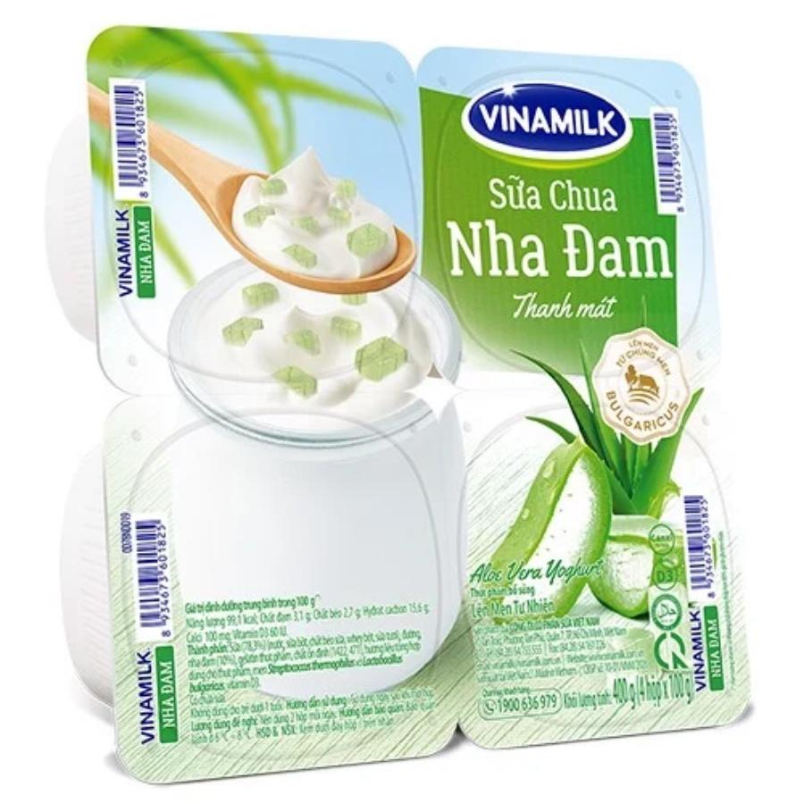 Sữa chua nha đam vinamilk 4 x 60g-duoc-ban-tai-TẠP HÓA 651